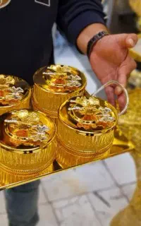 ظرفپذیرایی سینی بهمراه چهارپیاله دربدار سرواماراتی