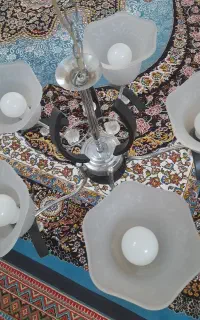 لوستر پنج شاخه