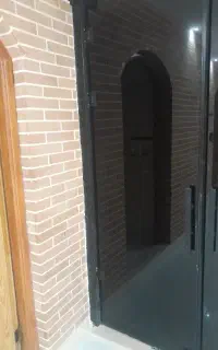 درب سکوریت دودی دو لنگه  دست دوم