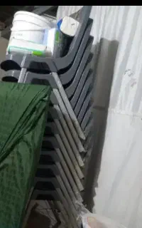 صندلی انتظار پلاستیکی پایه فلزی مقاوم