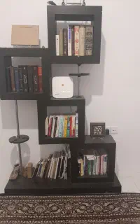 قفسه بار و کتابخانه مدرن