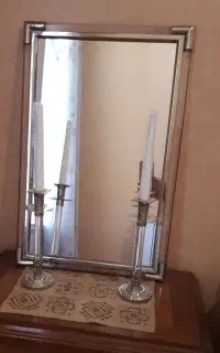 آینه و شمعدان