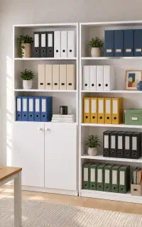 کتابخانه قفسه شلف ویترین