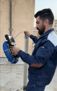 نشت یابی با دستگاه نقطه زن تشخیص ترکیدگی تضمینی