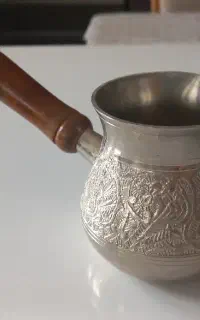 قهوه جوش برنجی قلم زنی