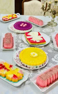 دسر و ژله برای مراسم و مهمونی های شما