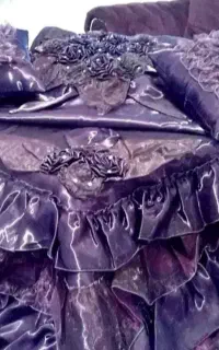 روتختی ساتن ۷ تیکه همراه با کاور