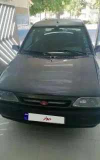 پراید۸۹ دوررنگ سقف بیرنگ قوچان فروش فقط۲روزفوری