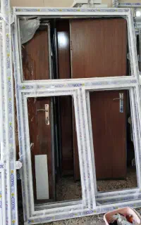 فروش تعدادی دروپنجره آلومینیوم نو مناسب