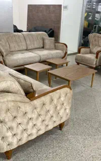 مبل پارچه تدی / مبل تخت شو / اقساط بدون سود/کد۷۳۲۱