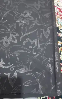 چادر جنس نرم وسبک وخیلی مشکی مجلسی