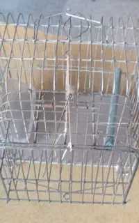 تله شکاری استیل سه طرفه