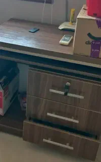 میز کامپیوتر تمام چوب