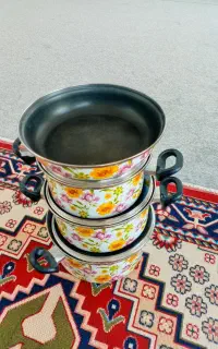 قابلمه و ماهی تابه