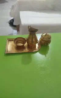قوری و پارچ برنزی