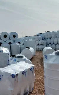 1000 لیتری مخزن تانکر منبع گالن پلی اتیلن