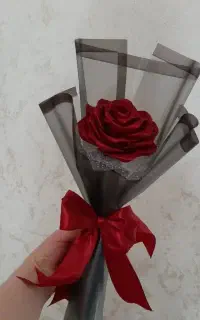 گل روبانی با دوسال سابقه کاری. تخفیف ویژه روز دختر