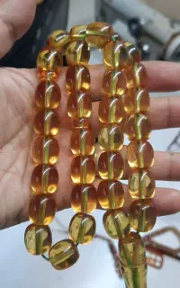 تسبیح سندلوس اصل المان شفاف ویکدست