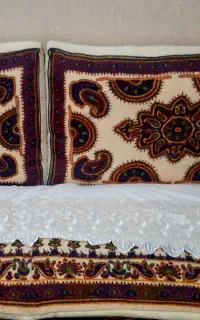 کناره ، پشتی و متکا پته