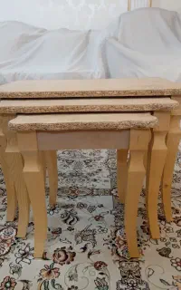 میز جلو مبلی توهم رو کوچک(خام بدون رنگ)