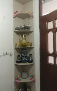 قفسه سه کنج تمام ام دی اف۳الی۴متره