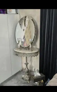 آینه شمعدان آلومینیومی