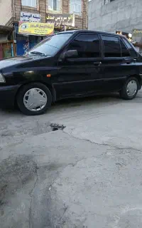 پراید 86دوگانه فابریک بدون رنگ و شاسی سالم