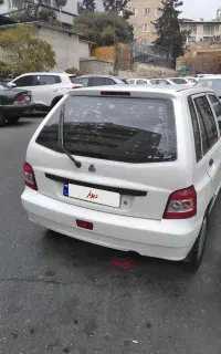 پراید 111 مدل 98 بدون رنگ