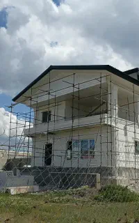 نقاشی کناف و پتینه کاری .رنگ امیزی شیروانی
