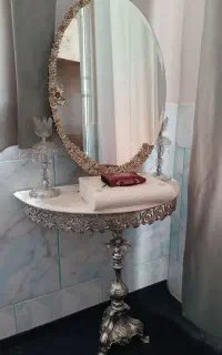 آیینه وشمعدان عروس