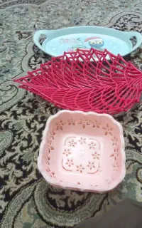 سینی پلاستیکی سبزی خوری وجا نانی