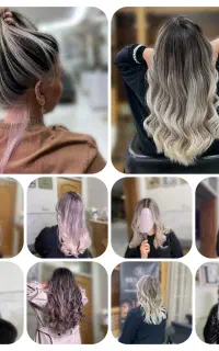 آموزش رنگ مو