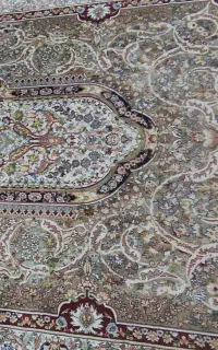 فرش 6متری ماشینی  کاشان