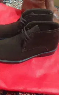 نیم بوت مردانه چرم در حدنو