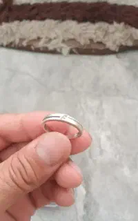 حلقه نقره مردانه