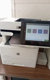 پرینتر e52645 Hp چهارکاره،دو رو، اسکن  پرینت منگنه
