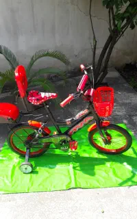 دوچرخه بچه گانه سایز ۱۶ کاملا نو