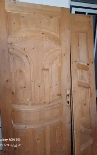 درب تمام چوب گردو