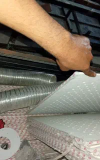 تایل گچی نزدیک ۱۰۰متر دست دوم