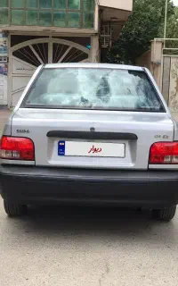 پراید ۱۳۱ مدل ۹۲ EX بدون رنگ شاسی پلمپ