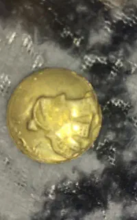 سکه ساسانی تمدنی برنج