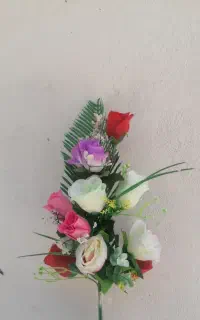 گل مصنوعی به همراه انار اصل