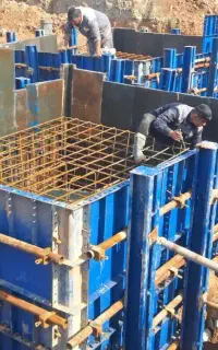 اجرای ساختمان بتنی