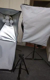 نورپردازی و سه پایه دوربین
