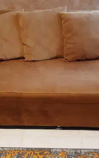 مبل ال با کاناپه تختخوابشو