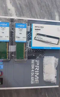 فروش مادربرد ایسوس H610M K-D4 به همراه کلیه قطعات