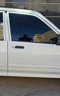 پراید ۱۱۱مدل ۹۱سفید (قسطی)شارژشد