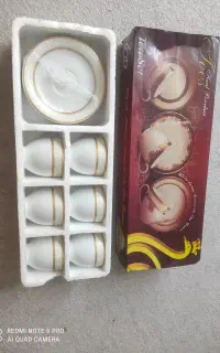 فنجان و نعلبکی ۱۲پارچه توس