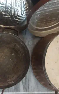 قابلمه مسی در دو سایز