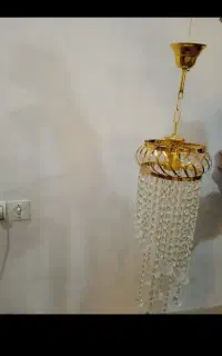 یک عدد لوستر آشپزخانه. جنس برنجی